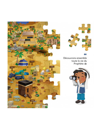Puzzle sur les traces de...